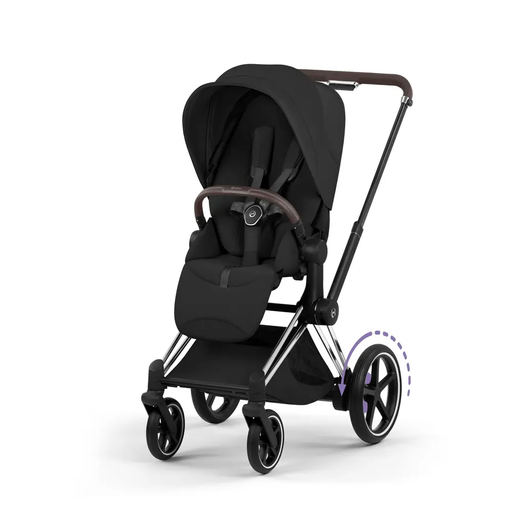 E Priam Klapvogn   Style   Sepia Black Chrome Brown fra Cybex
