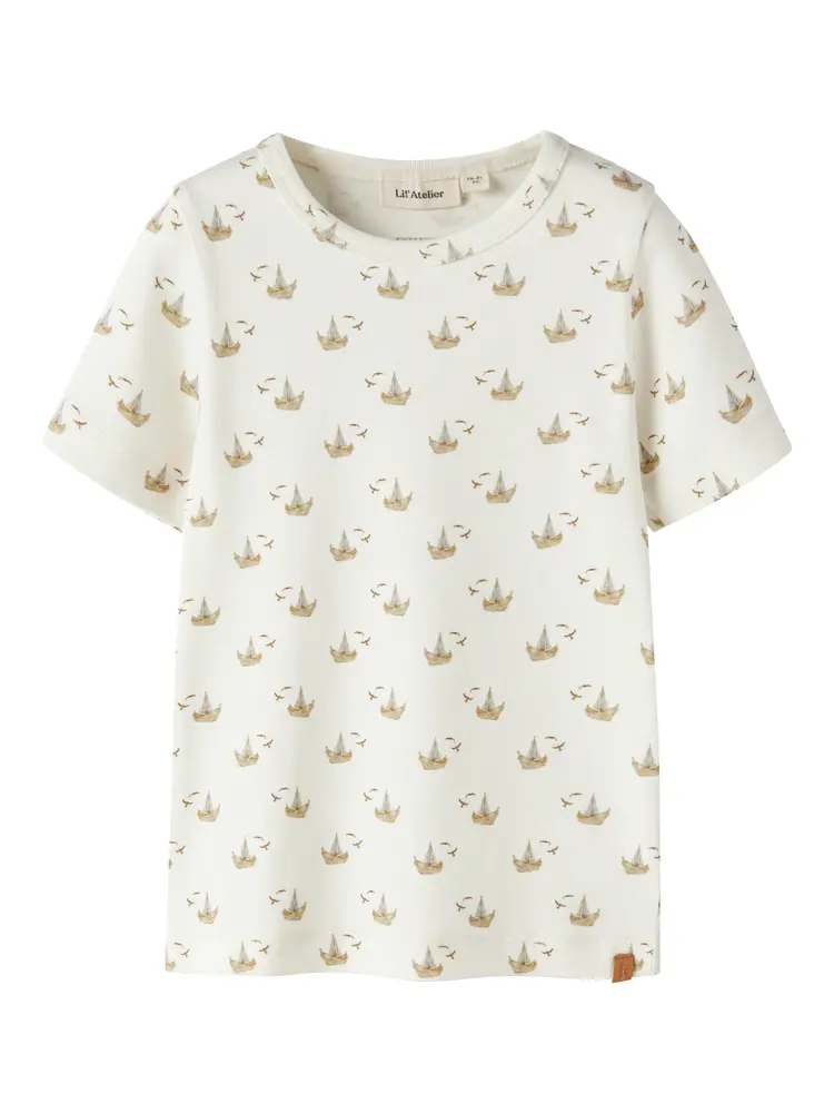 Gayo Sor T Shirt Coconut Milk 104 fra Lil' Atelier
