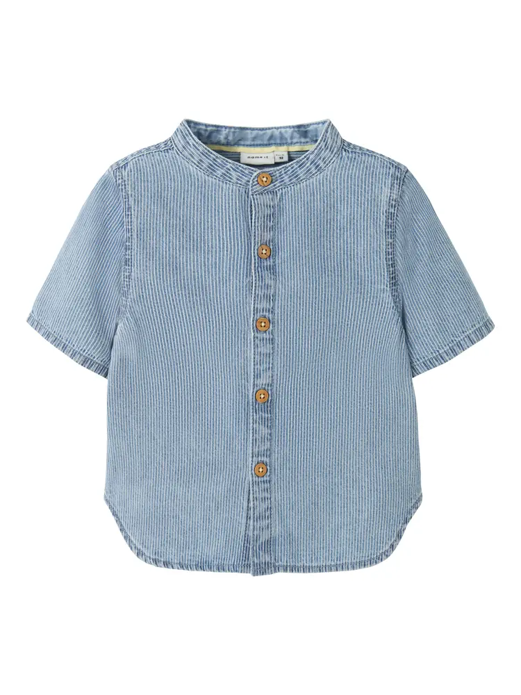 Hans Denim Skjorte   Light Blue Denim   116 fra Name It