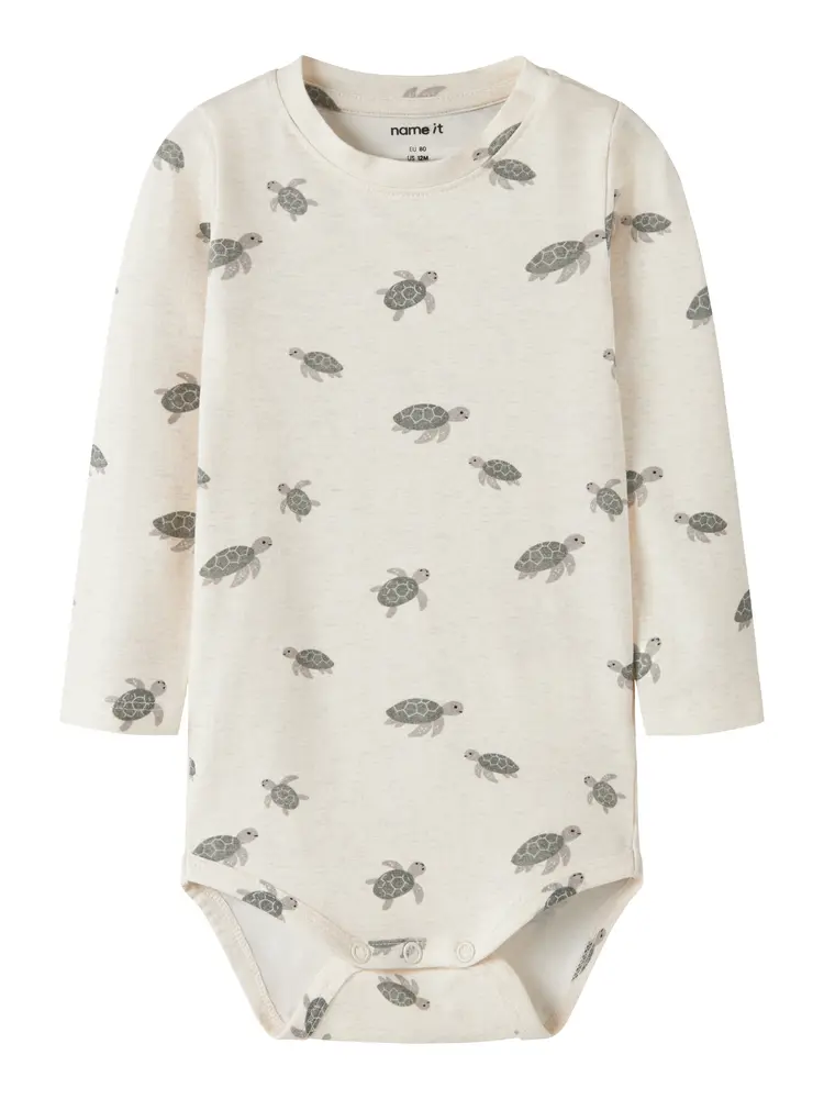 Jamie Langærmet Body Peyote Melange 74 fra Name It