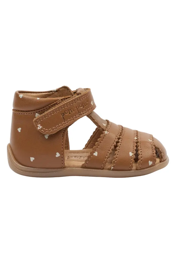 Pi Prewalker Scallop Sandal   Picante Heart Aop   25 fra Pompom