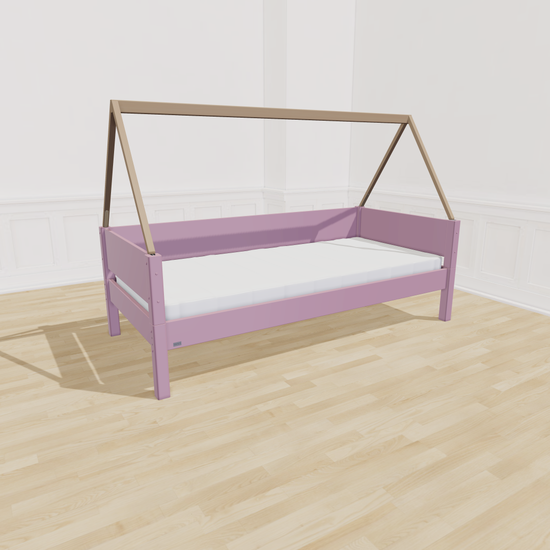 Manish H Saga Børneseng 90x200   Lavender Rose fra Manis-h