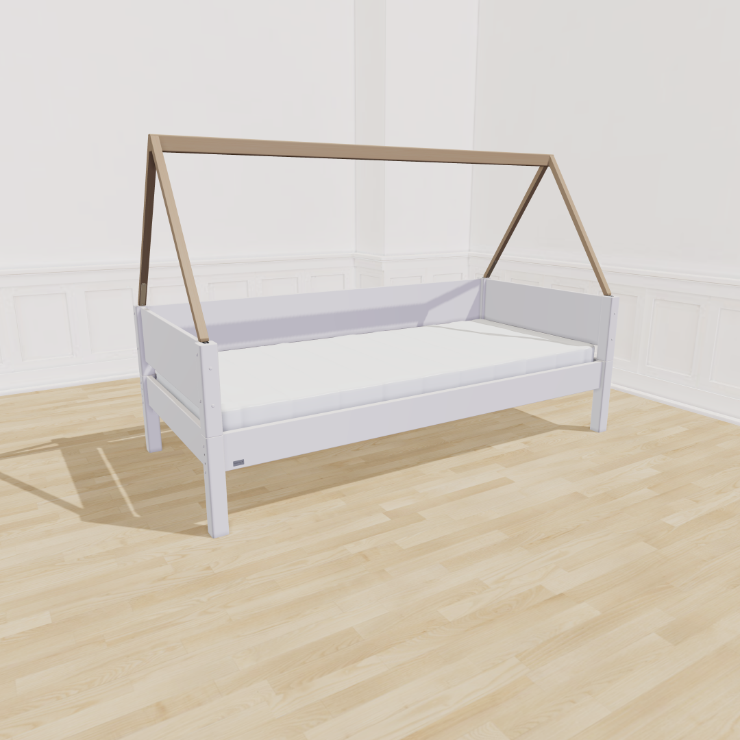 Manish H Saga Børneseng 90x200   White fra Manis-h