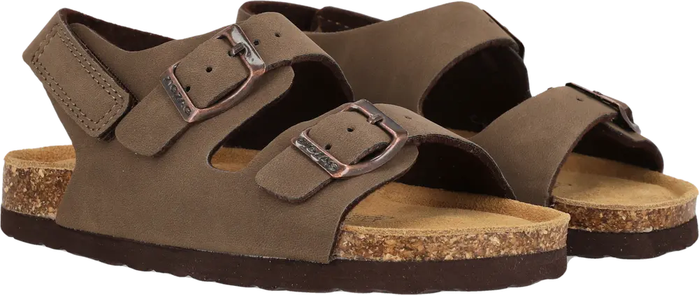 Zevi Cork Sandal   Pine Bark   29 fra Zig Zag