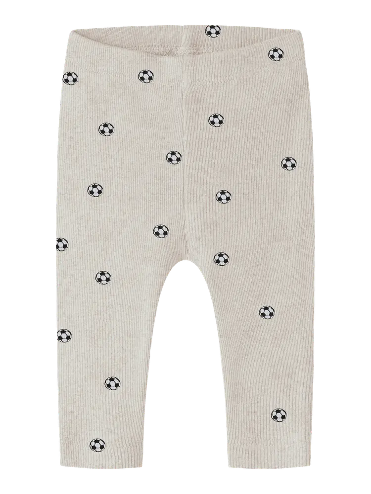 Haball Long John Leggings Peyote Melange 86 fra Name It