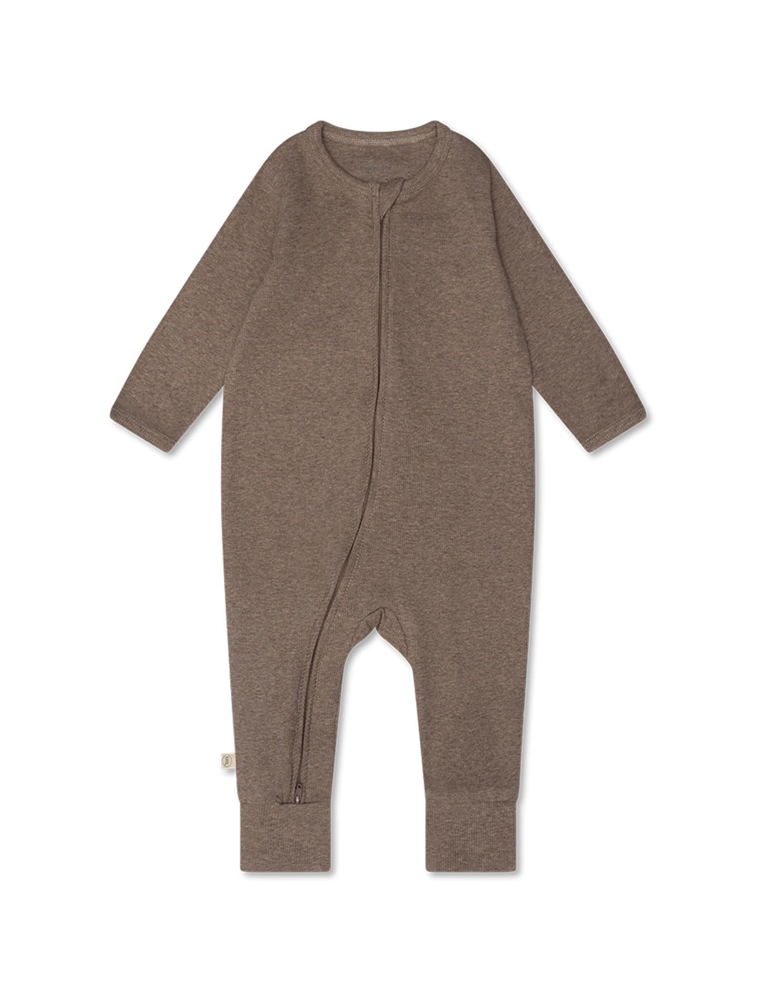 That's Mine   Cathie Onesie   Brown Melange   50cm   0m fra That's Mine