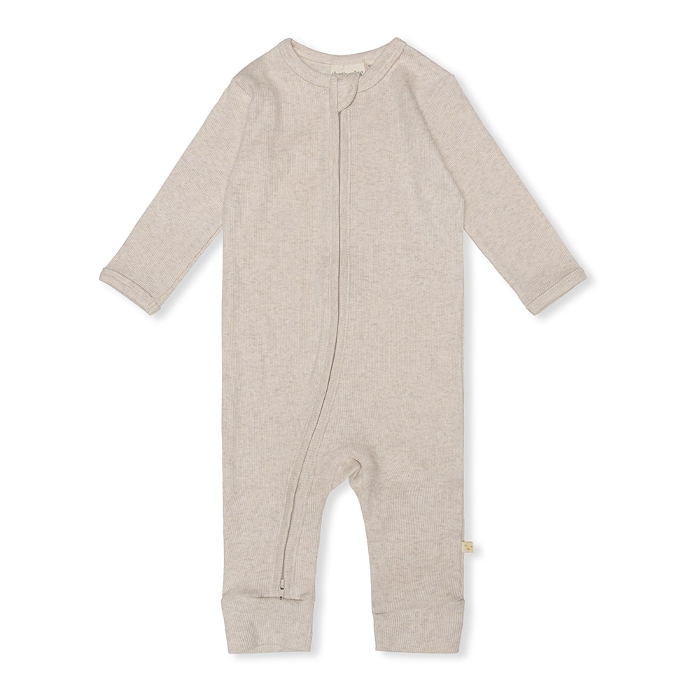 That's Mine Cathie Onesie Light Brown Melange 50cm 0m fra That's Mine