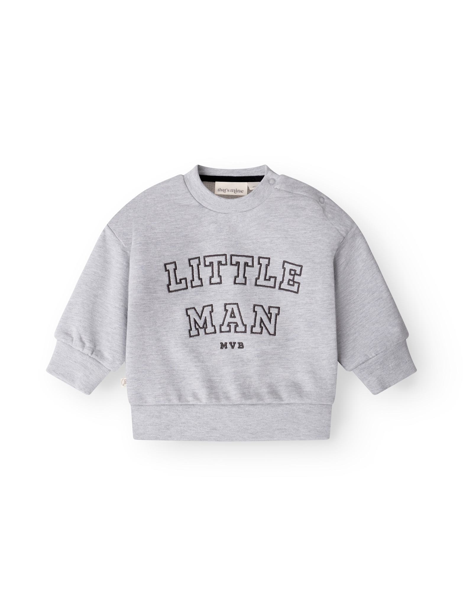That's Mine   Alpha Sweatshirt   Little Man   68cm   6m fra That's Mine