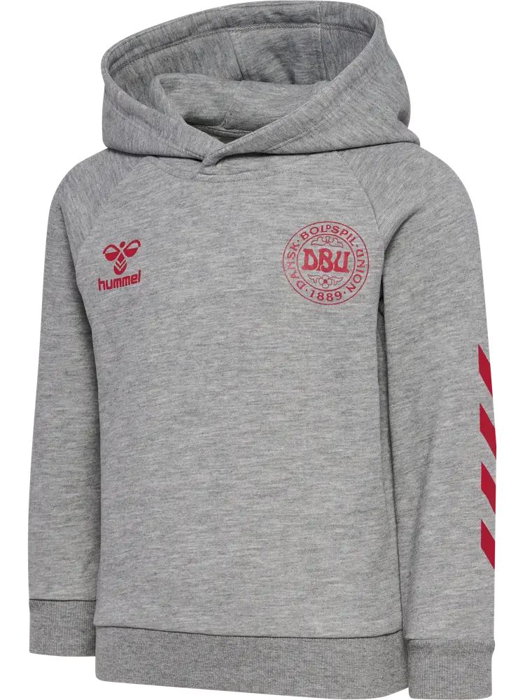Jr Reg Dbu Hoodie   Grey Melange   122 128 fra Hummel
