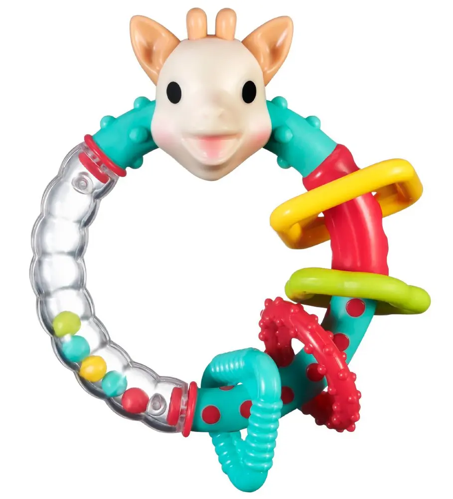 Multi Farvet Rangle fra Sophie La Girafe