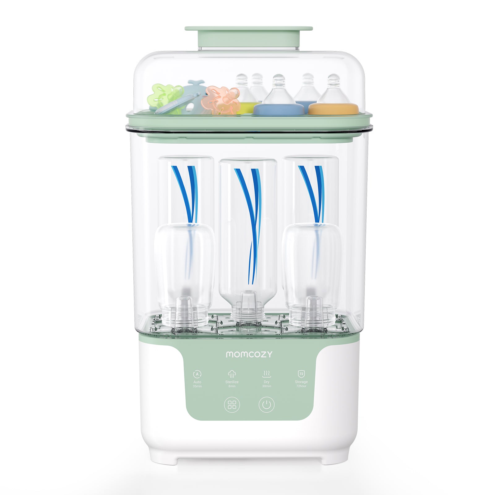 4 I 1 Flaskesterilisator fra Momcozy