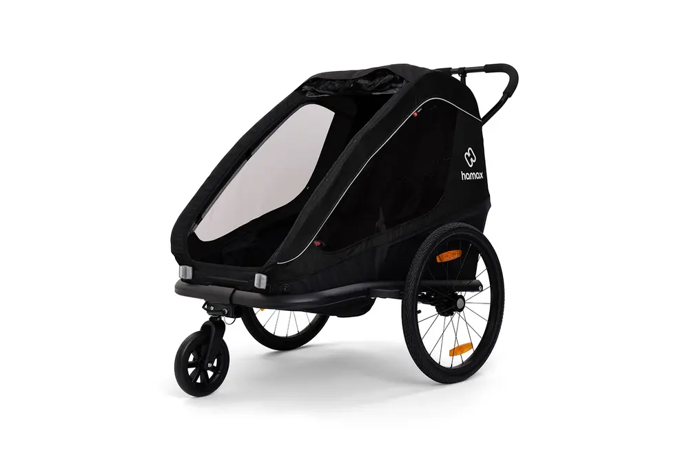 Traveller Cykelvogn   Black fra Hamax