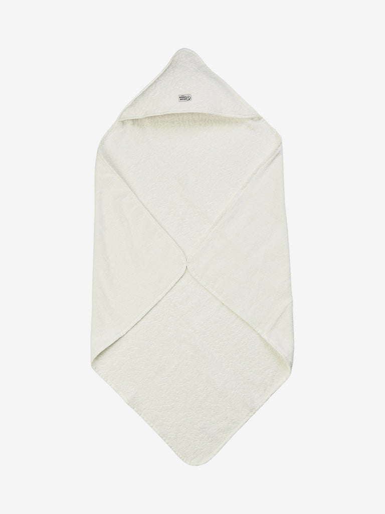 Hættehåndklæde 83x83   White fra Pippi