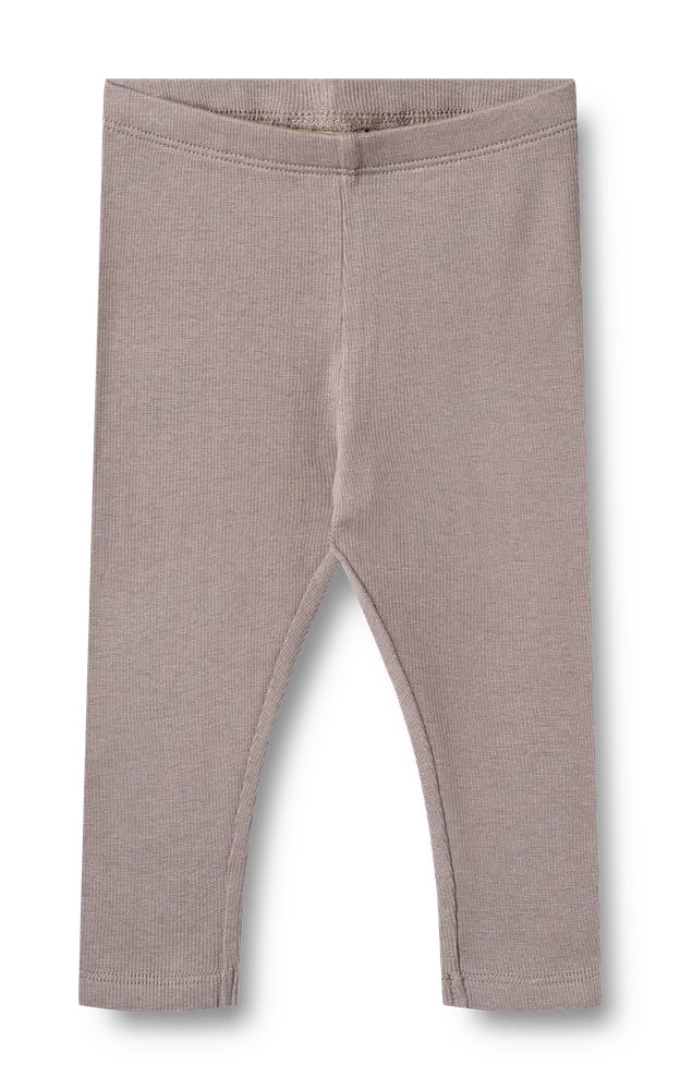 Rib Leggings Maddy   9531   12 Mdr. fra Wheat