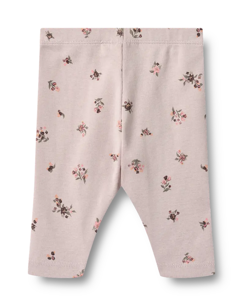 Silas Jersey Bukser   Soft Lilac Flowers   3 Mdr. fra Wheat