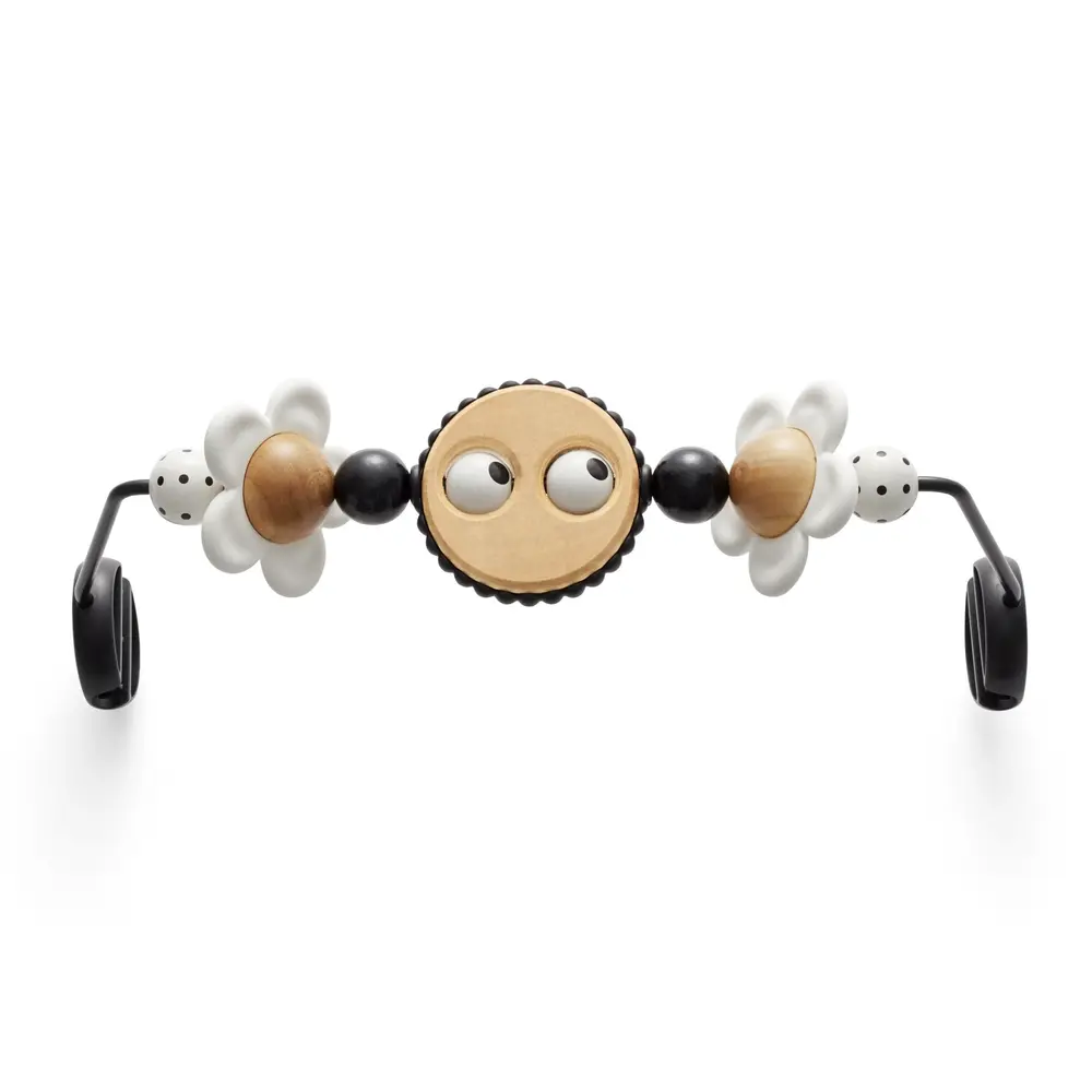 Legetøj Til Babysitter Googly Eyes   Sort Hvid fra Babybjörn