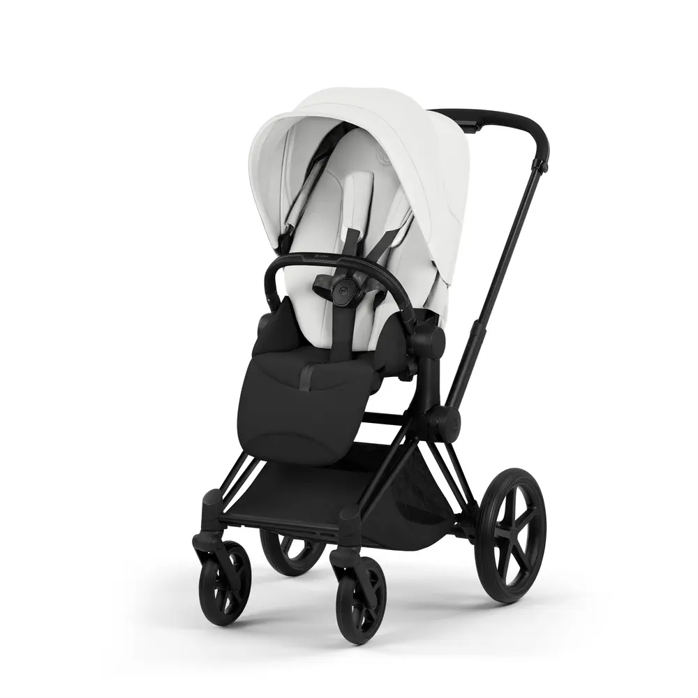 Priam Klapvogn   Style   Off White Matt Black fra Cybex