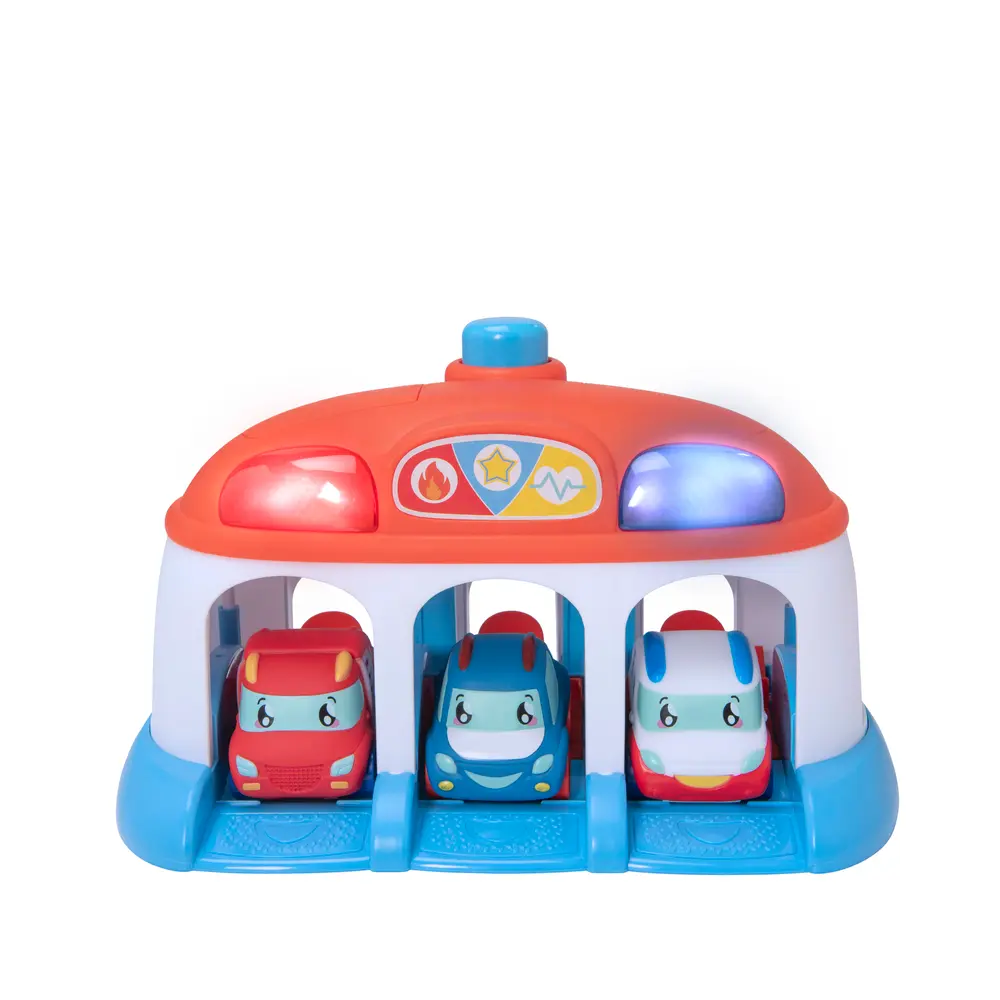 Tiny   Tumblers Rescue Hq With 3 Cars fra Teamsterz