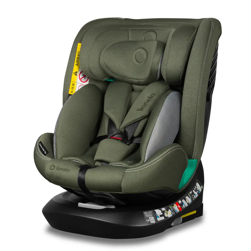 Bastiaan One I Size Autostol   Green Olive fra Lionelo