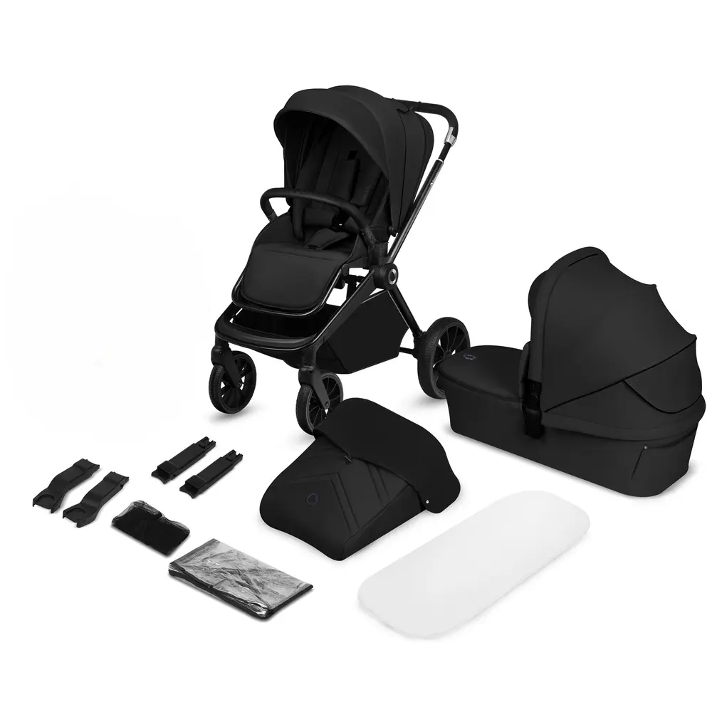 Mika Plus 2in1 Kombivogn   Black Onyx fra Lionelo