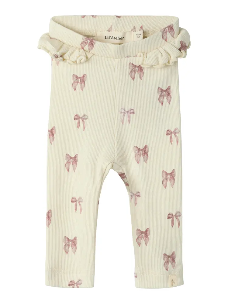 Gavo Slim Leggings   Turtledove   56 fra Lil' Atelier