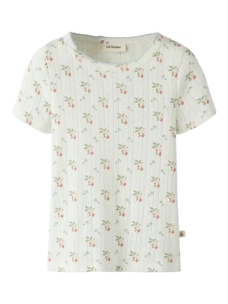 Rachello Dap T Shirt   Coconut Milk   104 fra Lil' Atelier