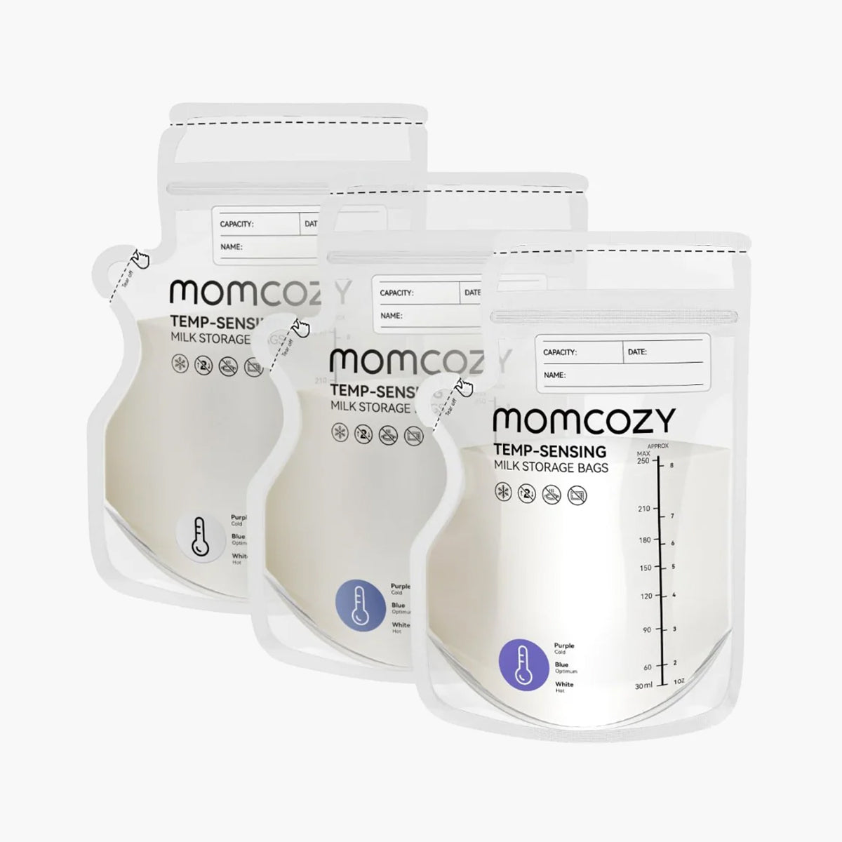 Spout Opbevaringsposer Til Brystmælk     60 Stk fra Momcozy