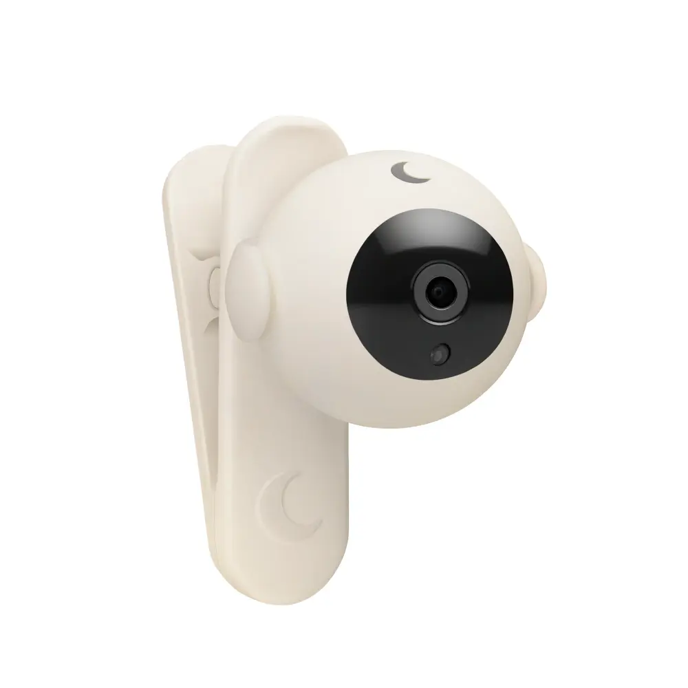 Inteligent Baby Monitor Med Kamera   Hvid fra Moonboon