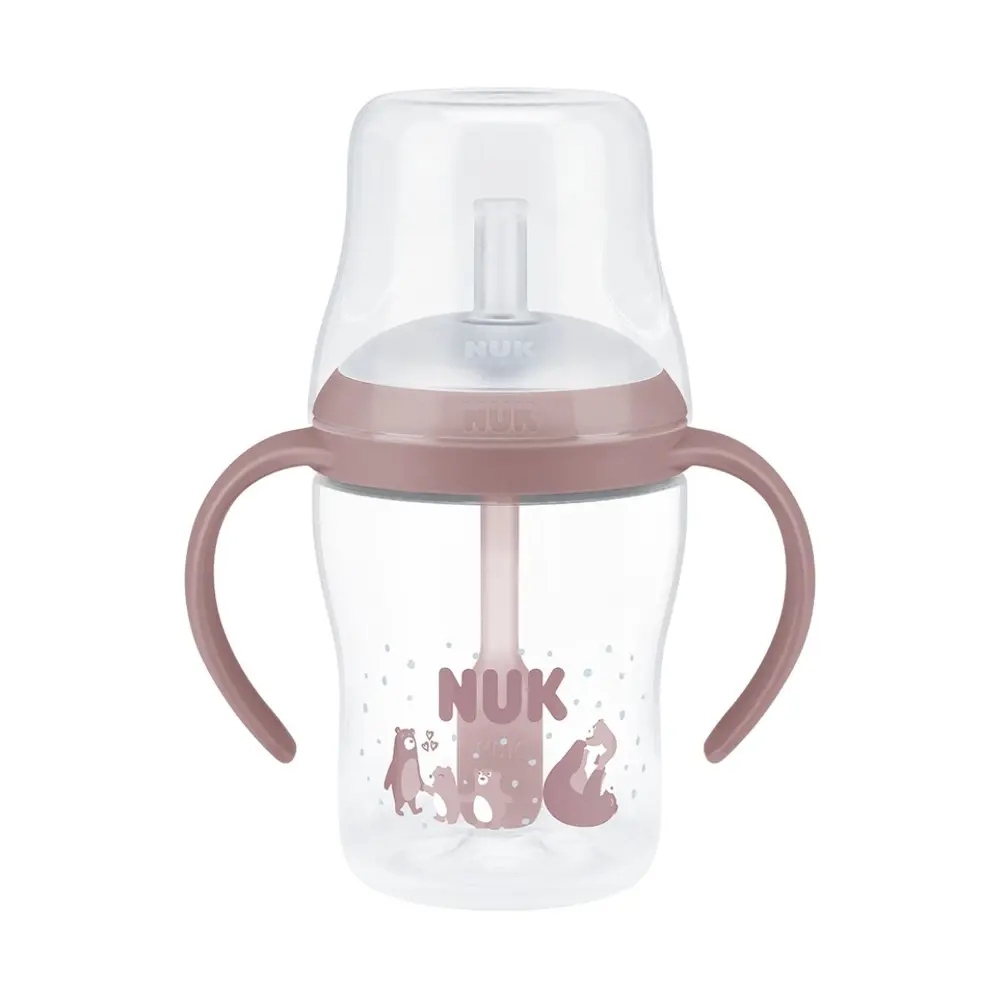 Perfect Match Learner Bottle Straw 150 Ml   Bear fra Nuk
