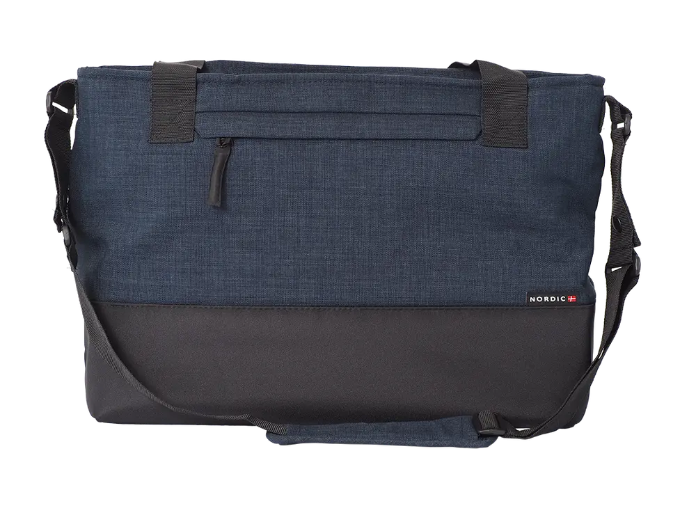 Nordic Pusletaske   Dusty Navy fra Basson