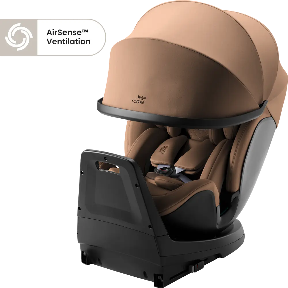Swivel Grow Max Air Autostol   Lux   Warm Caramel fra Britax Römer