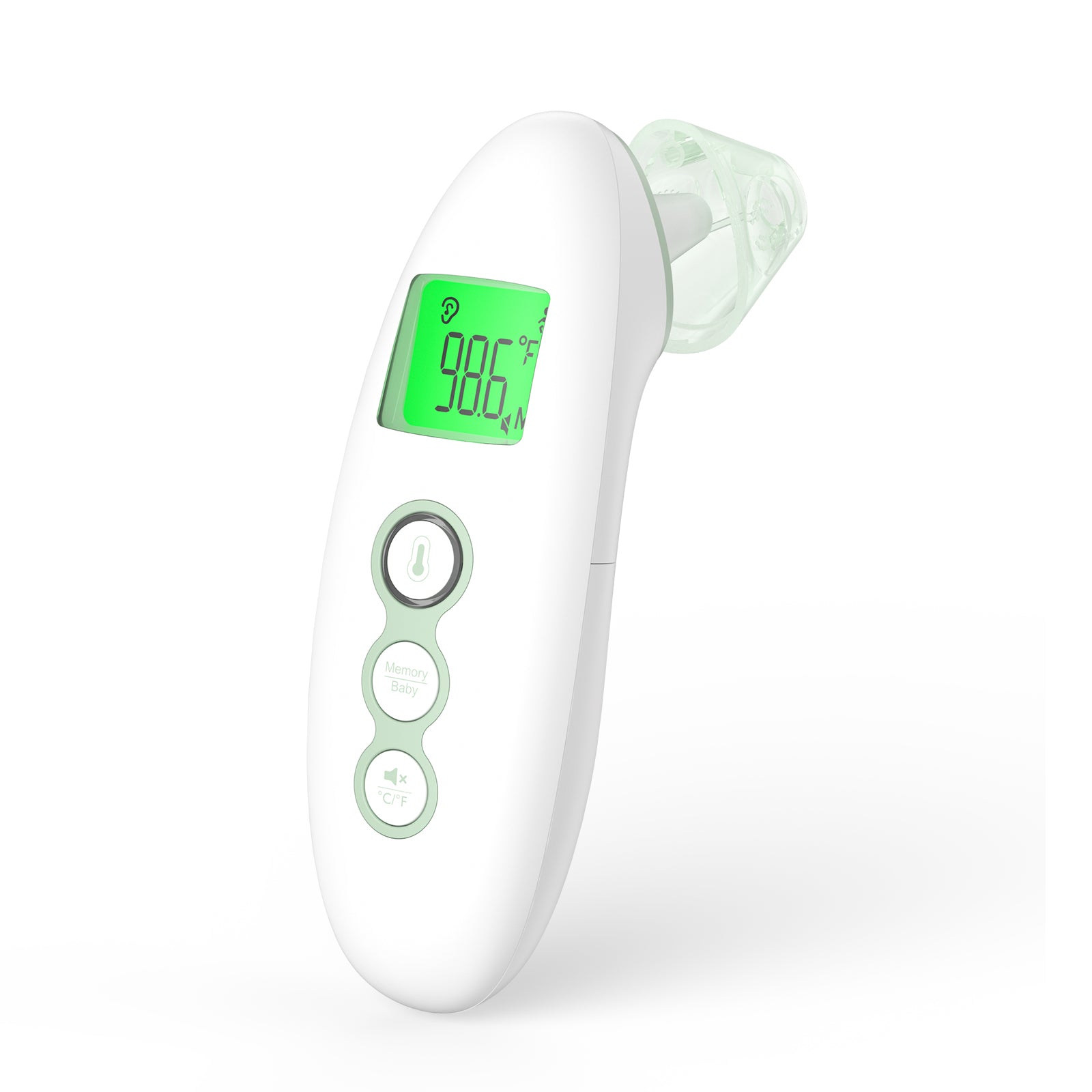 Berøringsfrit Pande  Og øretermometer fra Momcozy