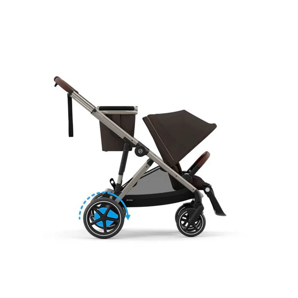 E Gazelle S Taupe|chocolate Brown fra Cybex
