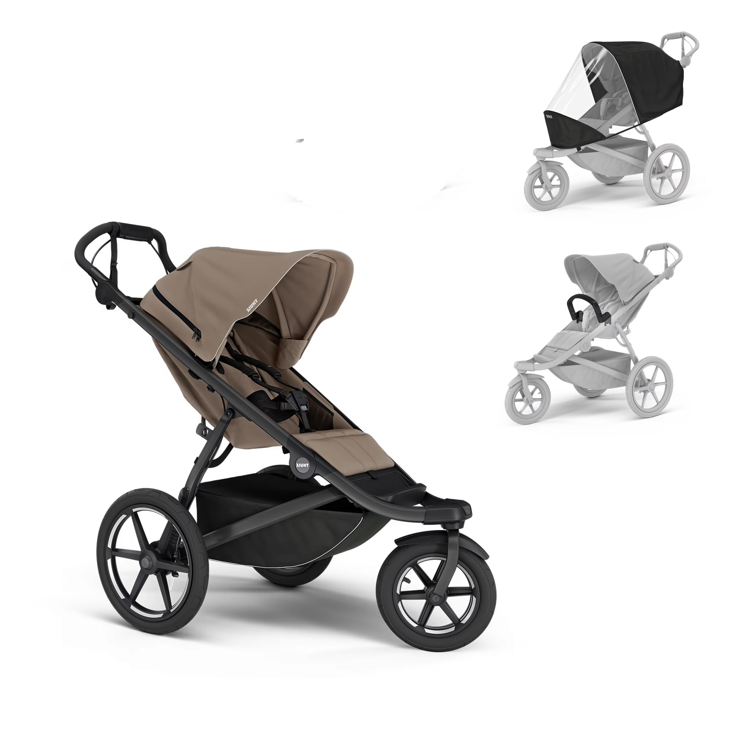 Urban Glide 3 Inkl. Tilbehør    Beige fra Thule
