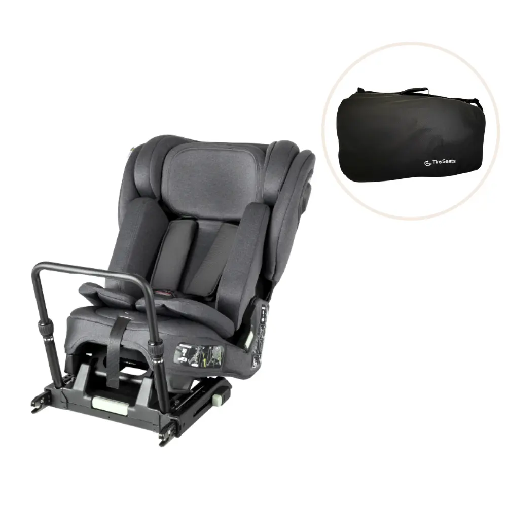 Two Autostol Inkl. Skuldertaske fra Tinyseats