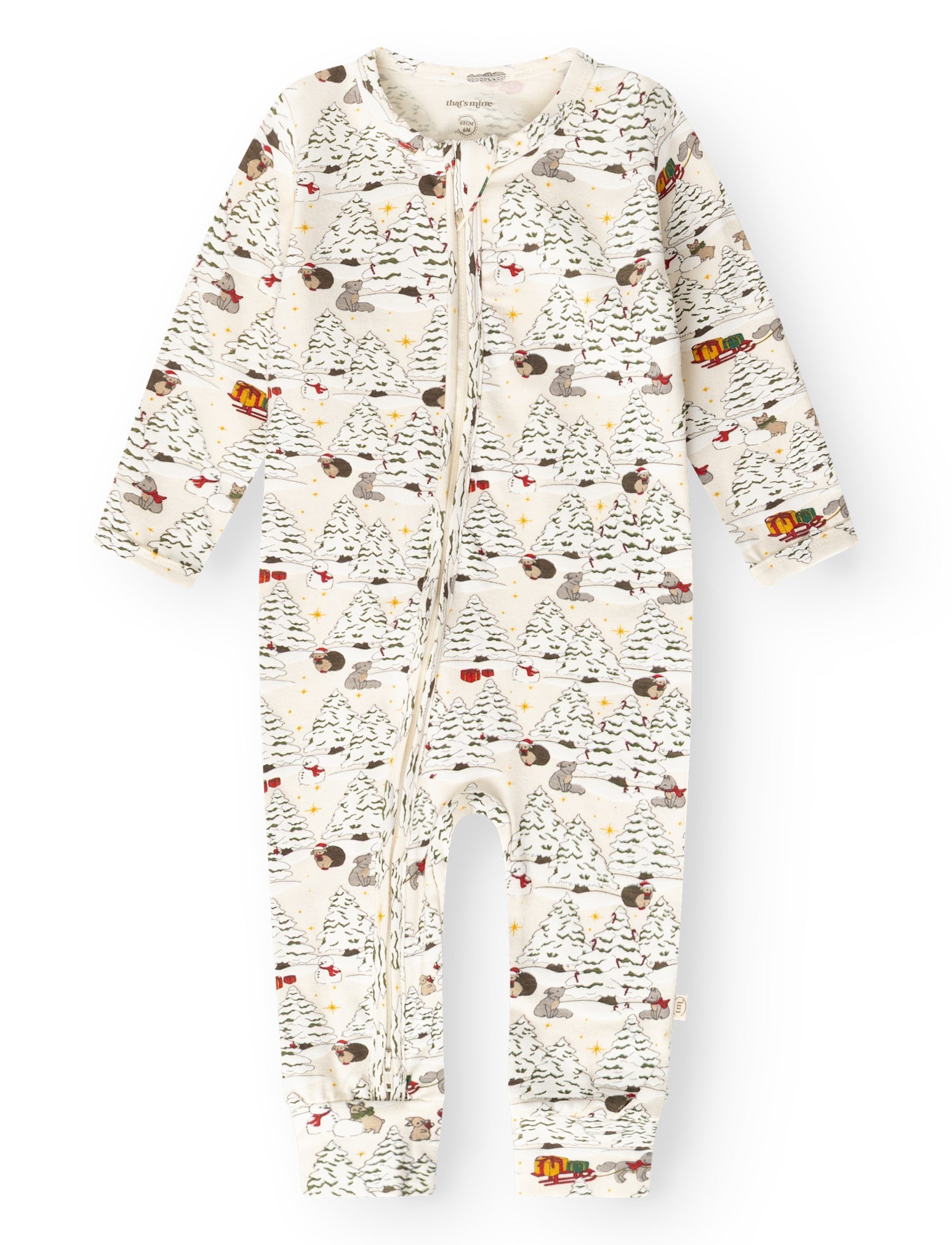 That's Mine   Elliotte Onesie   Merry Little Forest   56cm   1m fra That's Mine
