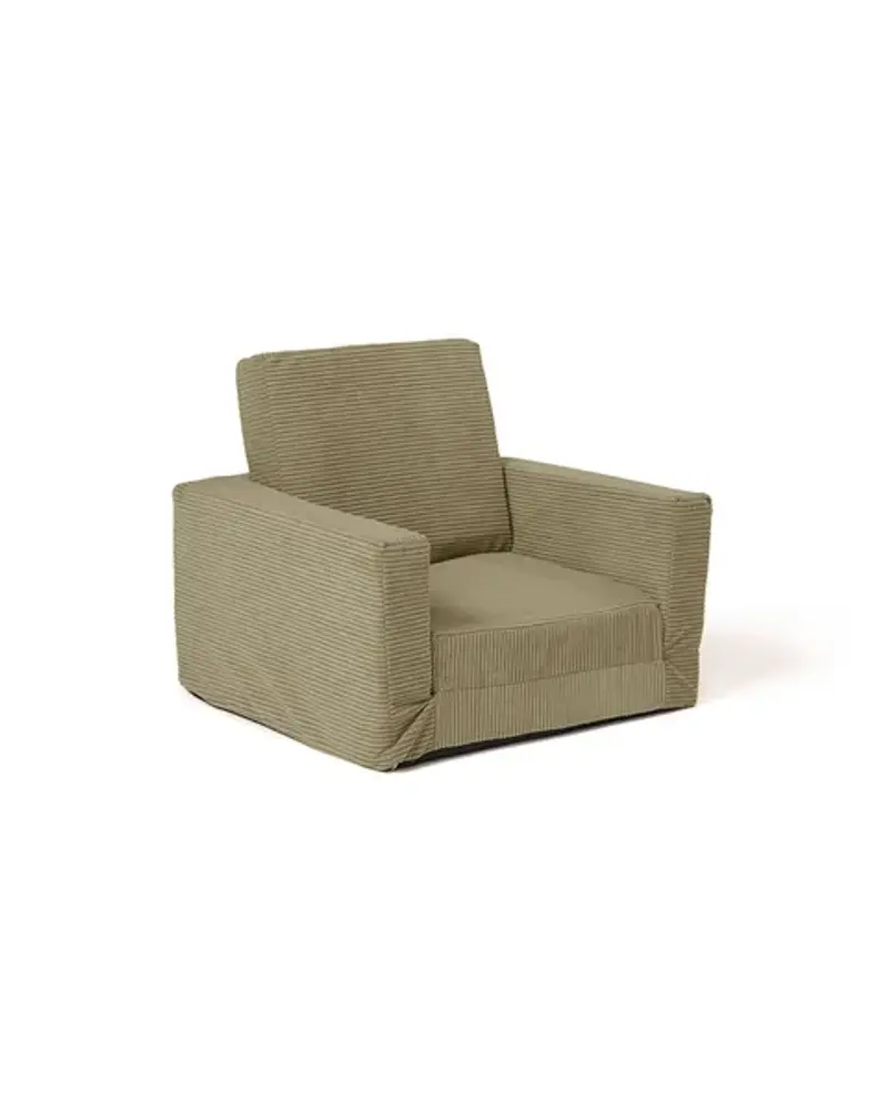Lænestol Foldbar   Grøn fra Kids Concept
