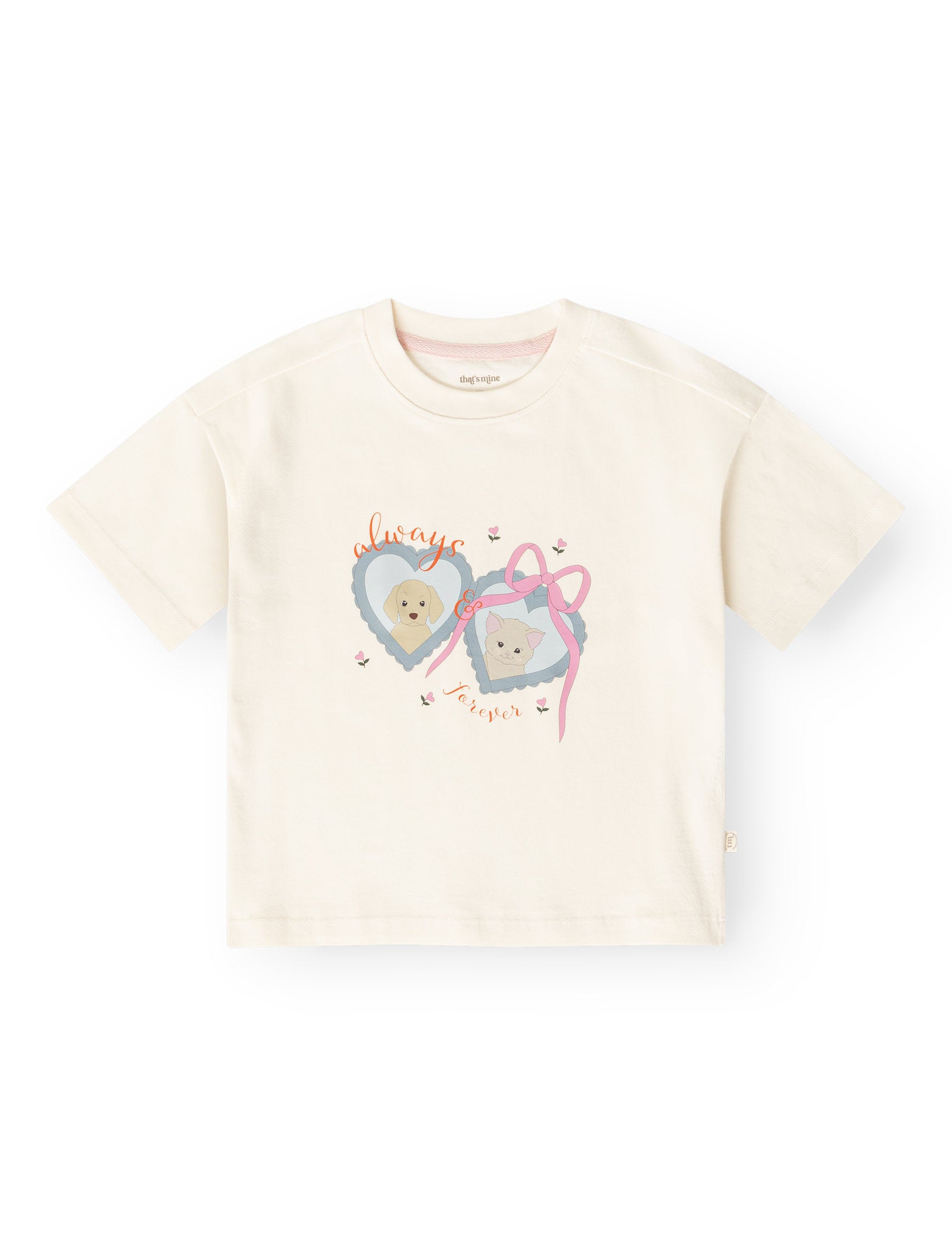 That's Mine   Vilde Oversized T Shirt   Always & Forever   80cm   12m fra That's Mine