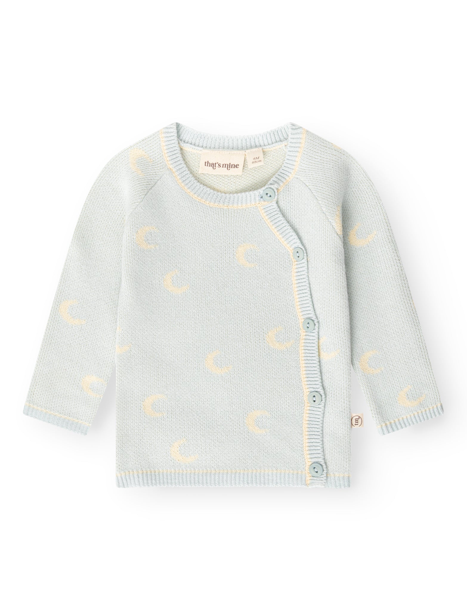 That's Mine Ilai Cardigan Baby Blue 50cm 0m fra That's Mine