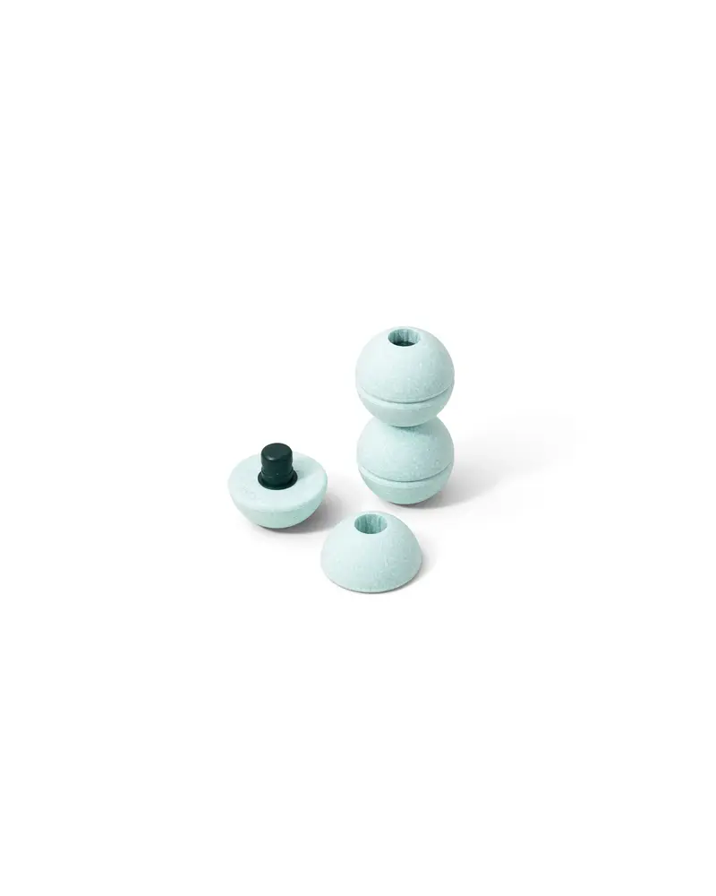 3x Skumbolde   Ocean Mint   Forest Green fra Modu