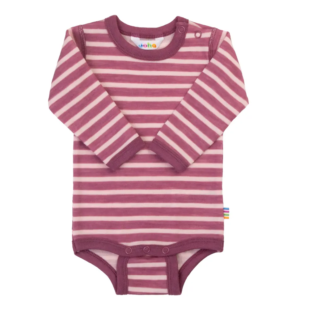 Langærmet Body   Bordeaux   50 fra Joha