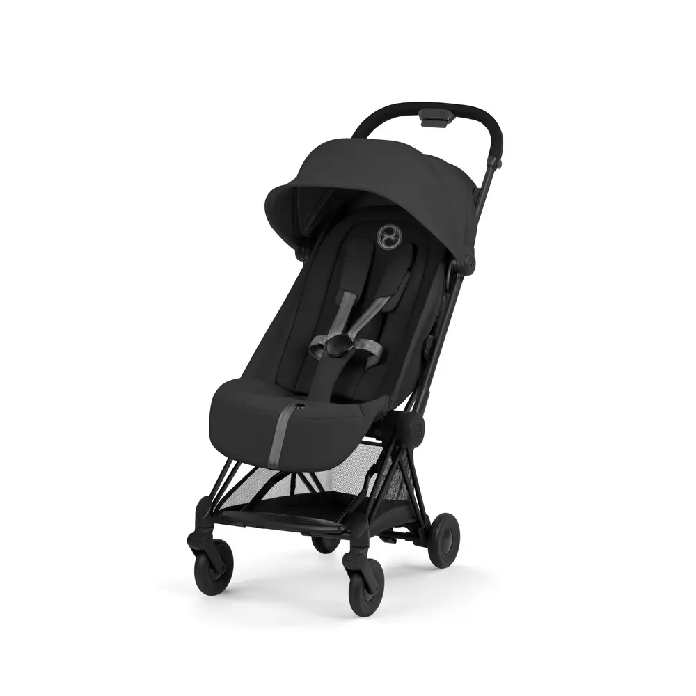 Coya Klapvogn   Matt Black Sepia Black fra Cybex