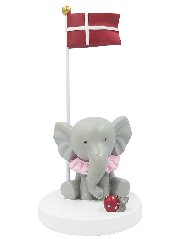 Bordflag, Elefant Med Mus Og Bold fra Kids By Friis