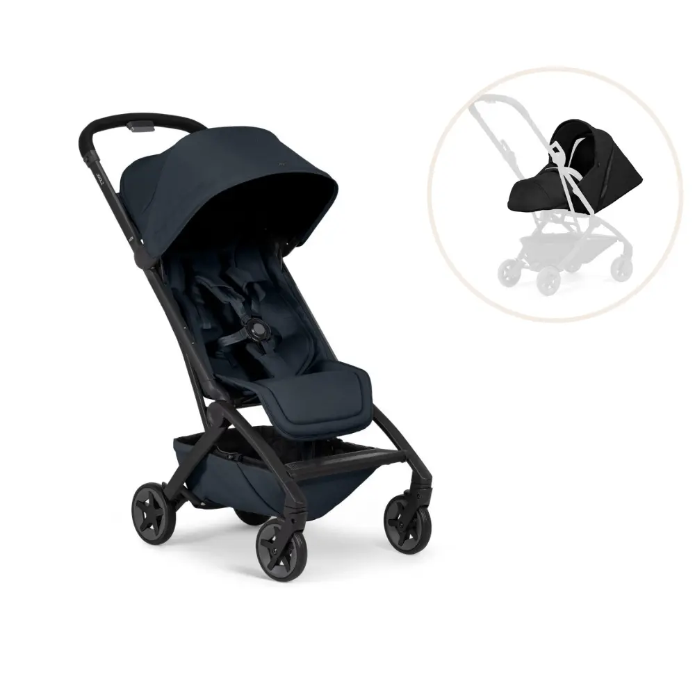 Aer2 Klapvogn Inkl. Nest To Seat   Dark Navy Blue fra Joolz