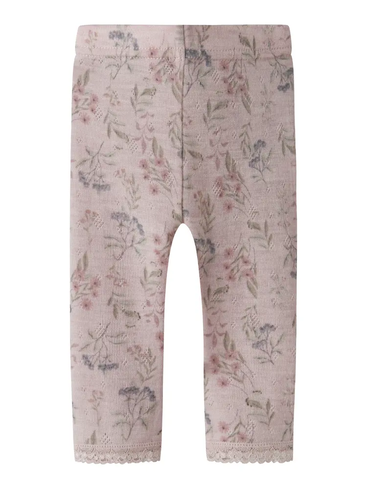 Wang Uld Leggings   Violet Ice   50 fra Name It