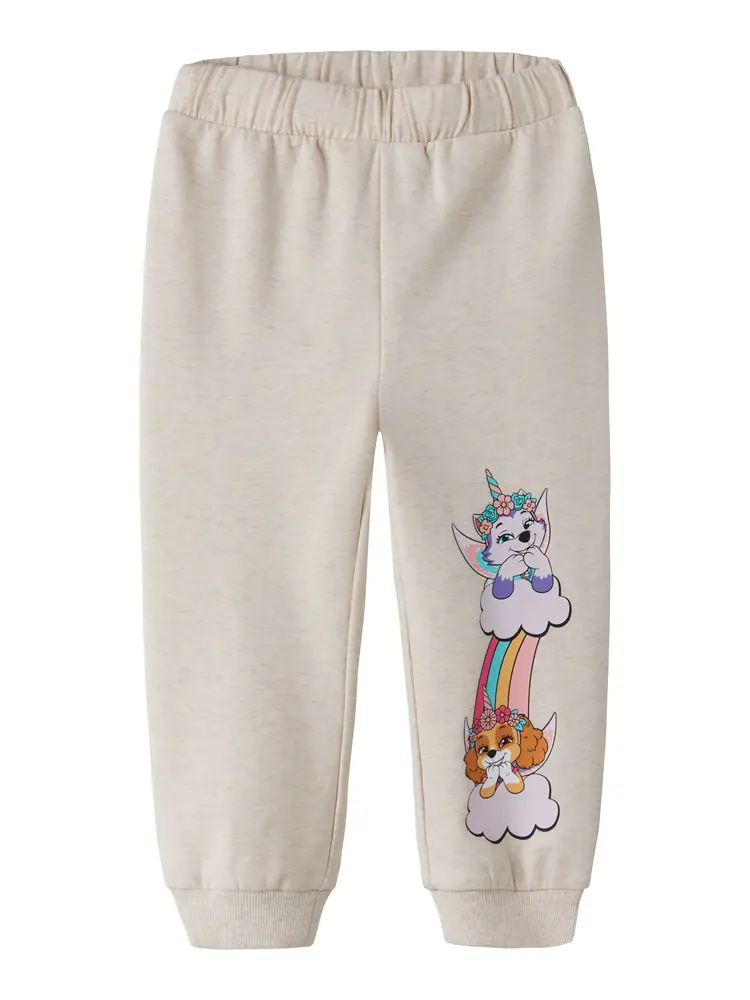 Jemma Paw Sweatpants   Peyote Melange   110 fra Name It