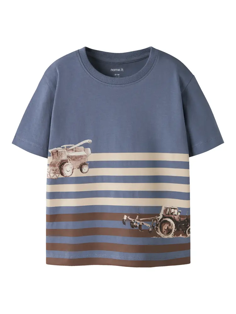 Jalo T Shirt   Vintage Indigo   98 fra Name It