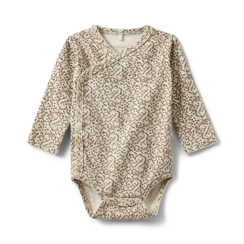 Sofie Schnoor Kaysa Langærmet Body   Off White   56 fra Sofie Schnoor Kids