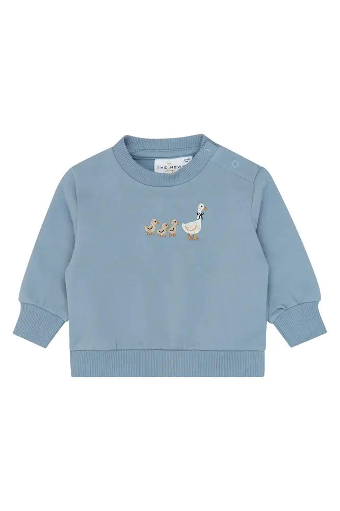 Varren Sweatshirt   Ashley Blue   68 fra The New Siblings