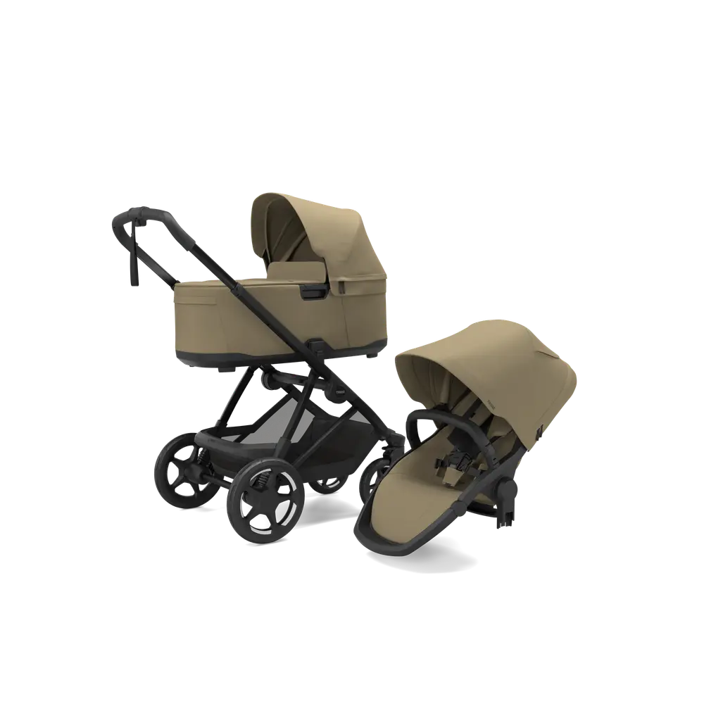 Charm 2 In 1 Kombivogn   Faded Khaki fra Thule